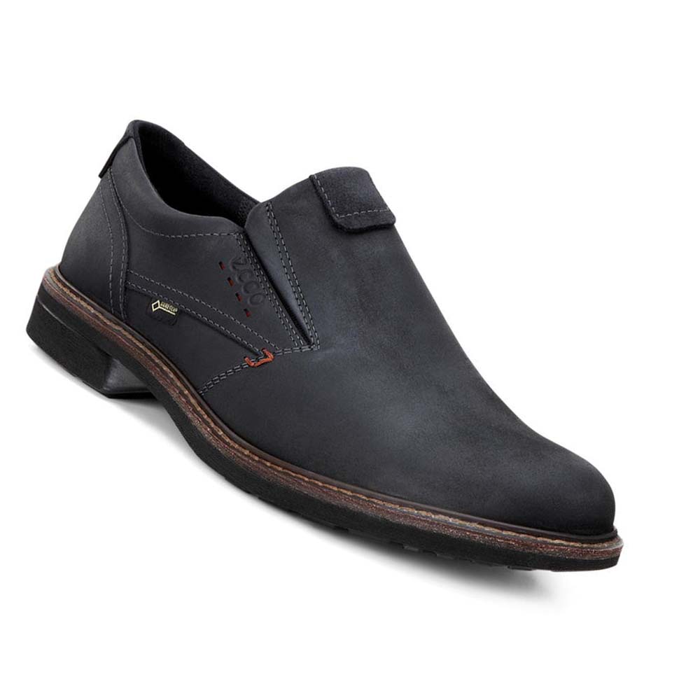 Ecco Turn Slip-on Fritidssko Herre Svarte | NO 503RVD